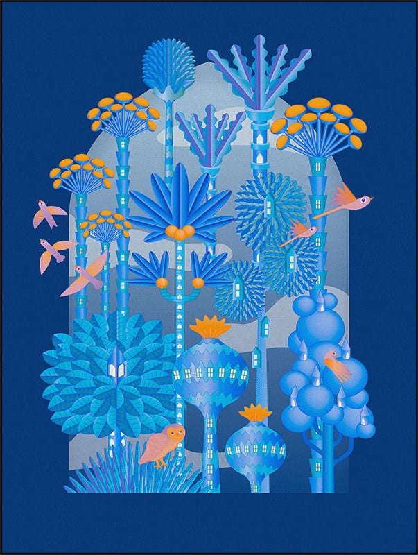 Teppich BIOPHILIC PORTALS Teppich