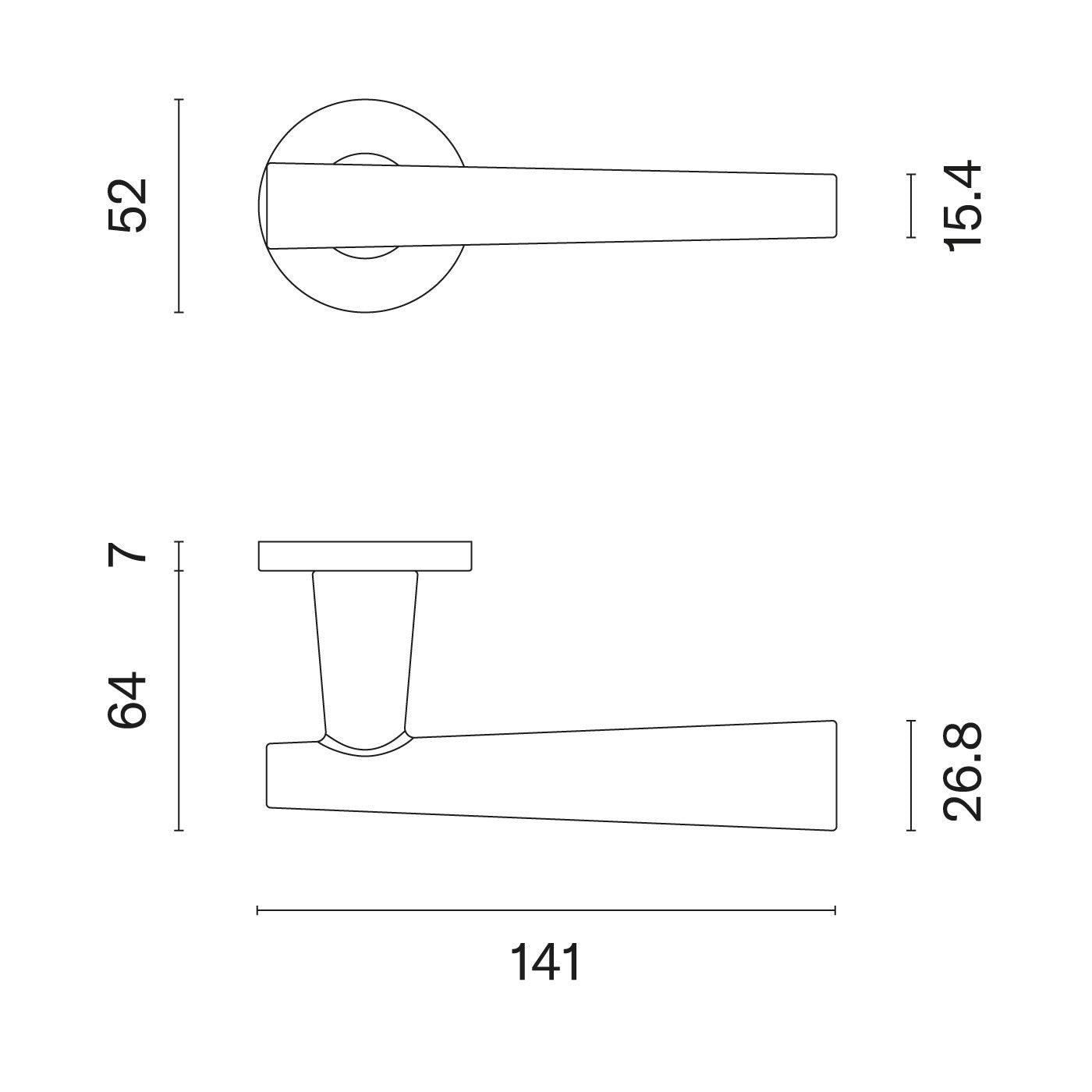 Türgriff EUPHORBIA Türgriffe