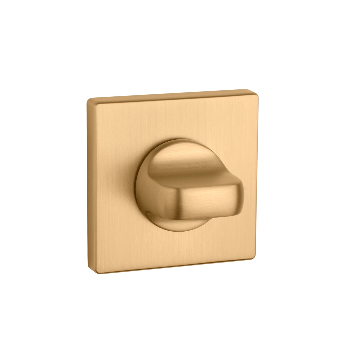 Rosette PREMIUM Q 7S WC Rosetten Gold Matt Quadratisch