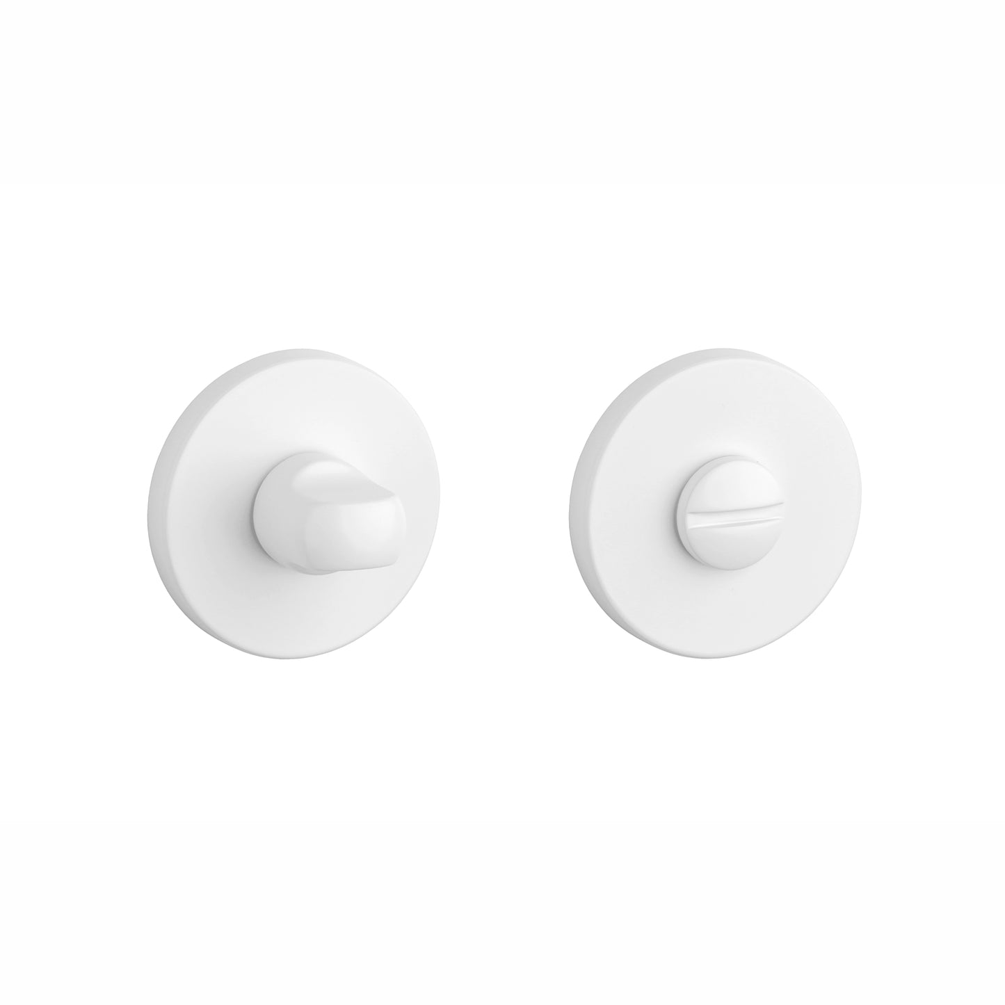 Rosette COMFORT R 7S WC Rosetten Weiß Matt Rund