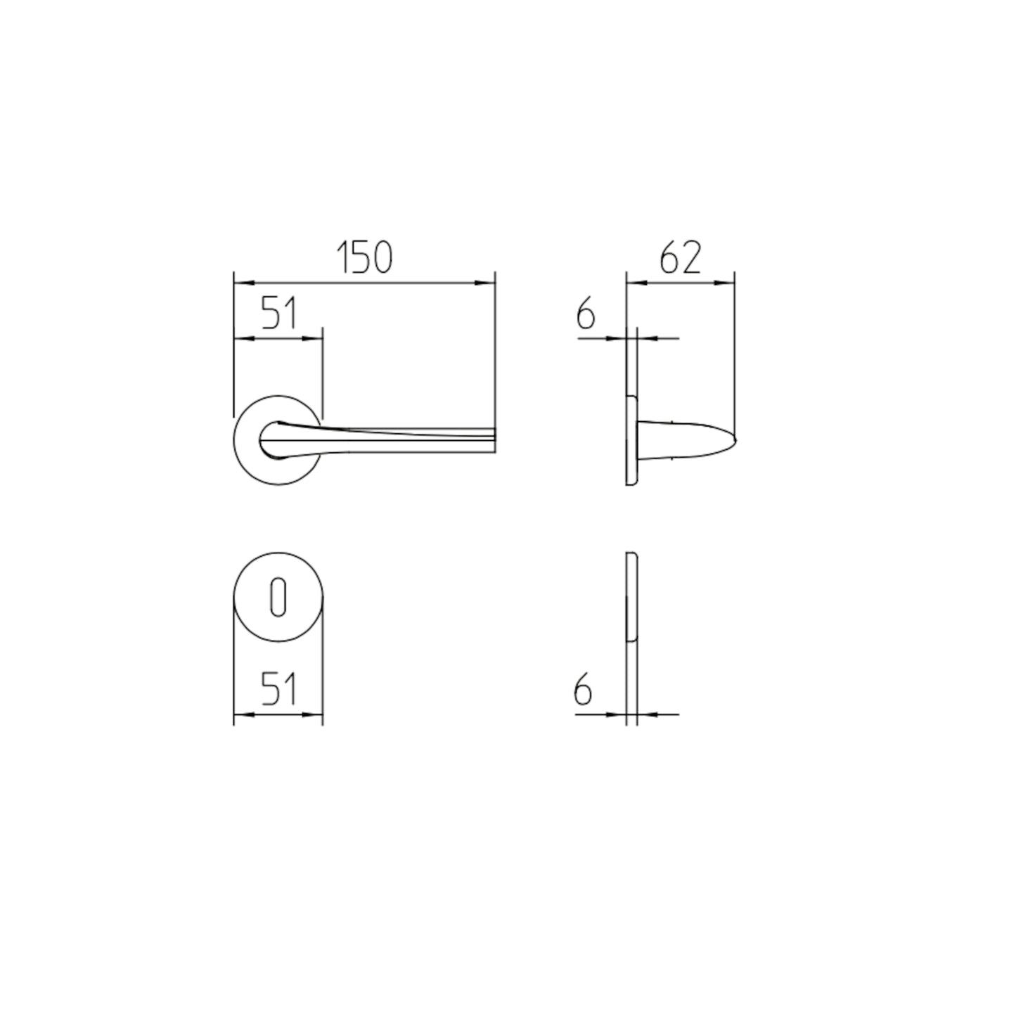 Türgriff FILO Türgriffe
