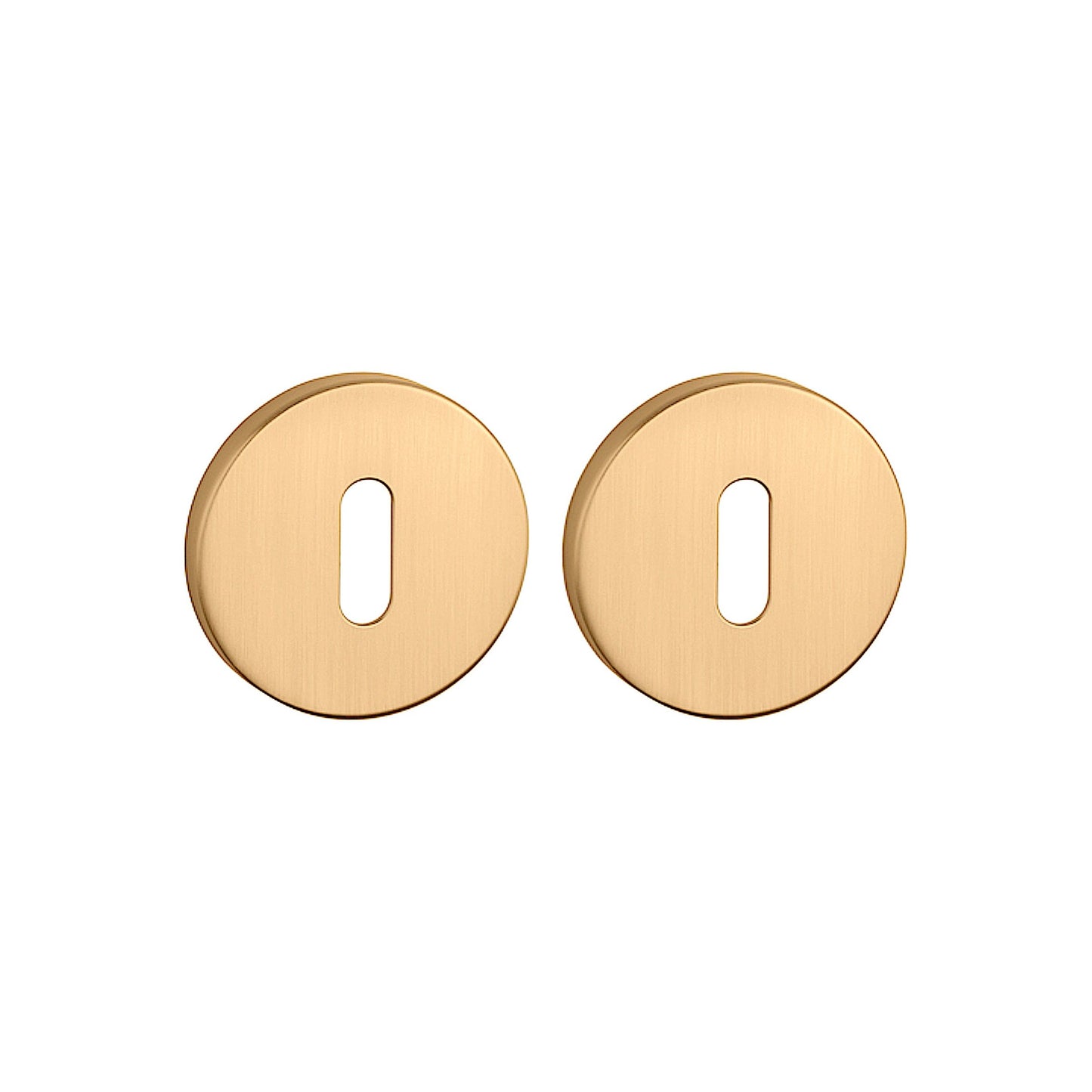 Rosette PREMIUM R 7S OB Rosetten Gold Matt Rund