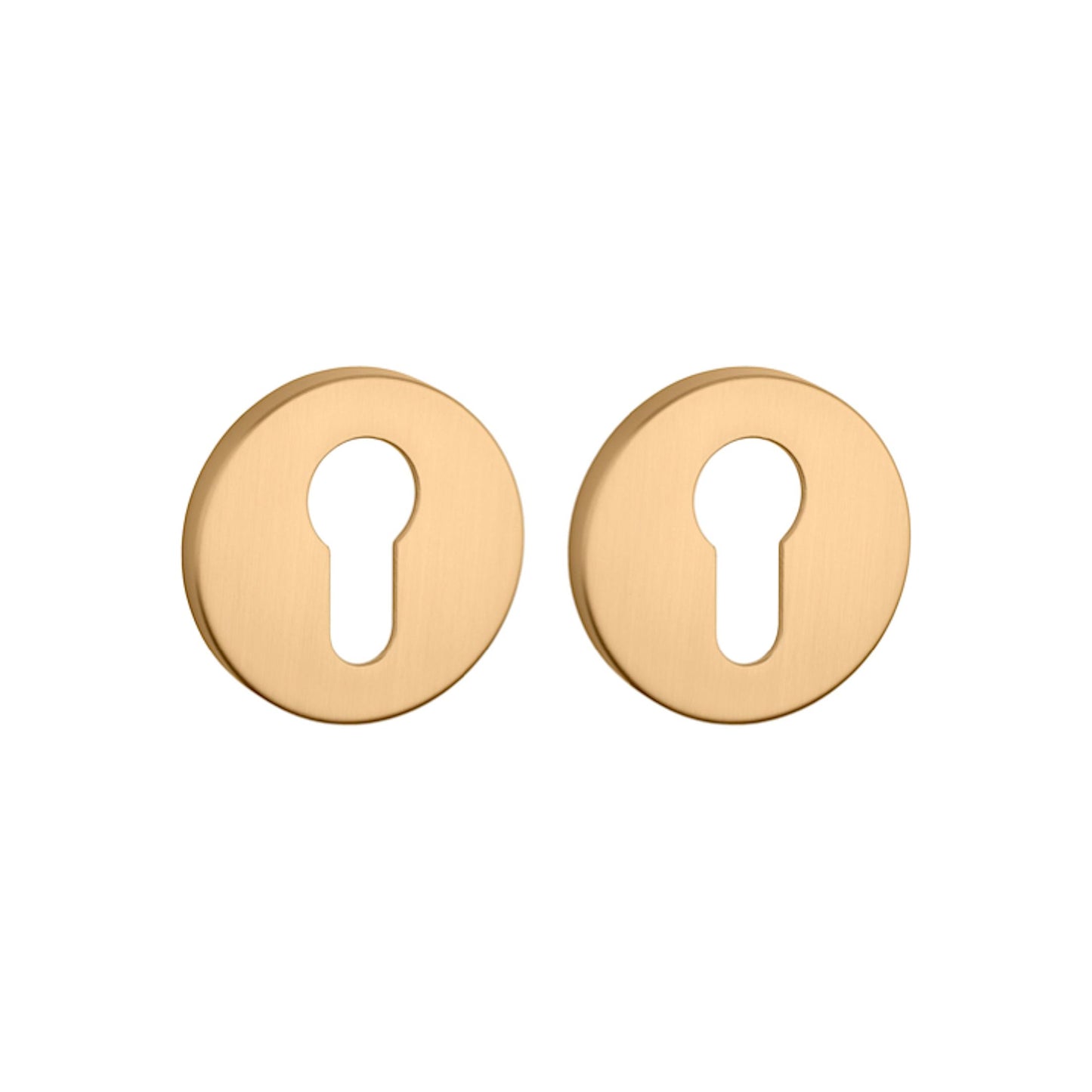 Rosette PREMIUM R 7S PZ Rosetten Gold Matt Rund