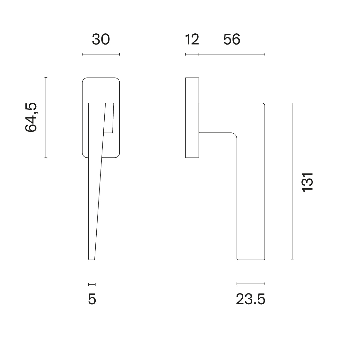 Fenstergriff EDA Fenstergriffe