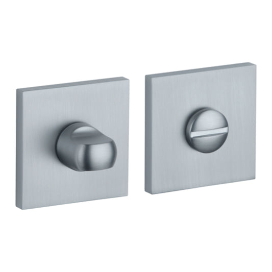 Rosette COMFORT Q 7S WC Rosetten Chrom Matt Quadratisch