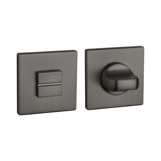 Rosette PRESTIGE Q 5S WC Rosetten Anthrazit Matt Quadratisch
