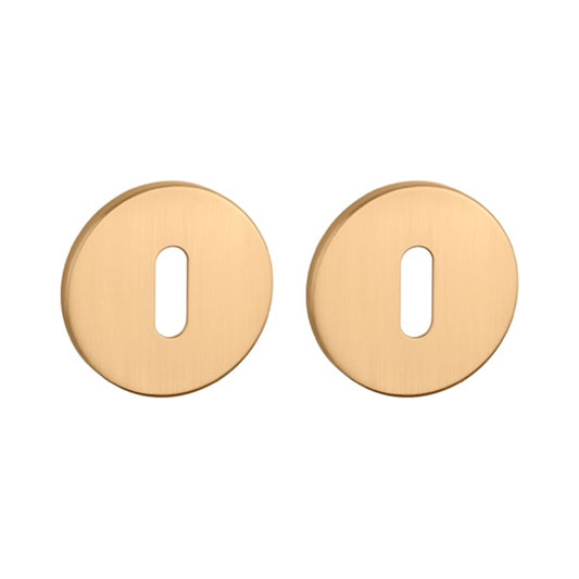 Rosette PRESTIGE R 5S OB Rosetten Gold Matt Rund