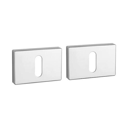 Rosette PRESTIGE RT 7S OB Rosetten Chrom Poliert Slim