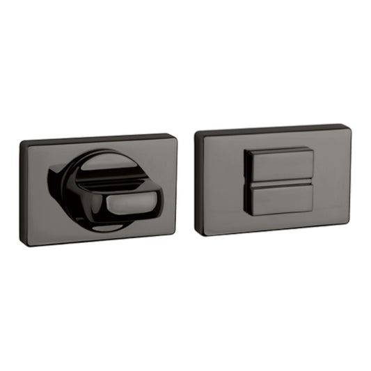 Rosette PRESTIGE RT 7S WC Rosetten Anthrazit Poliert Slim