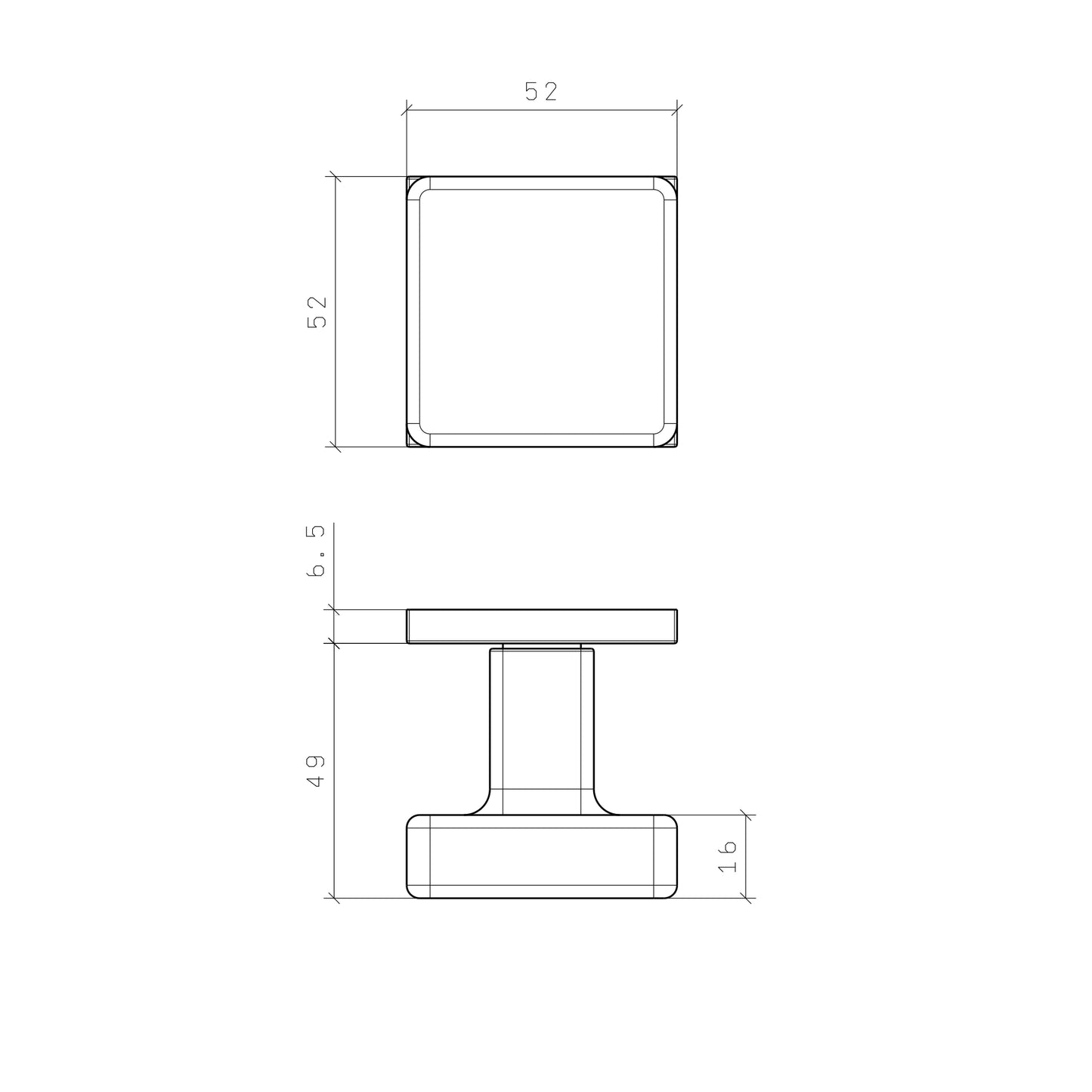 Türknauf KNOB MORA Q 7S