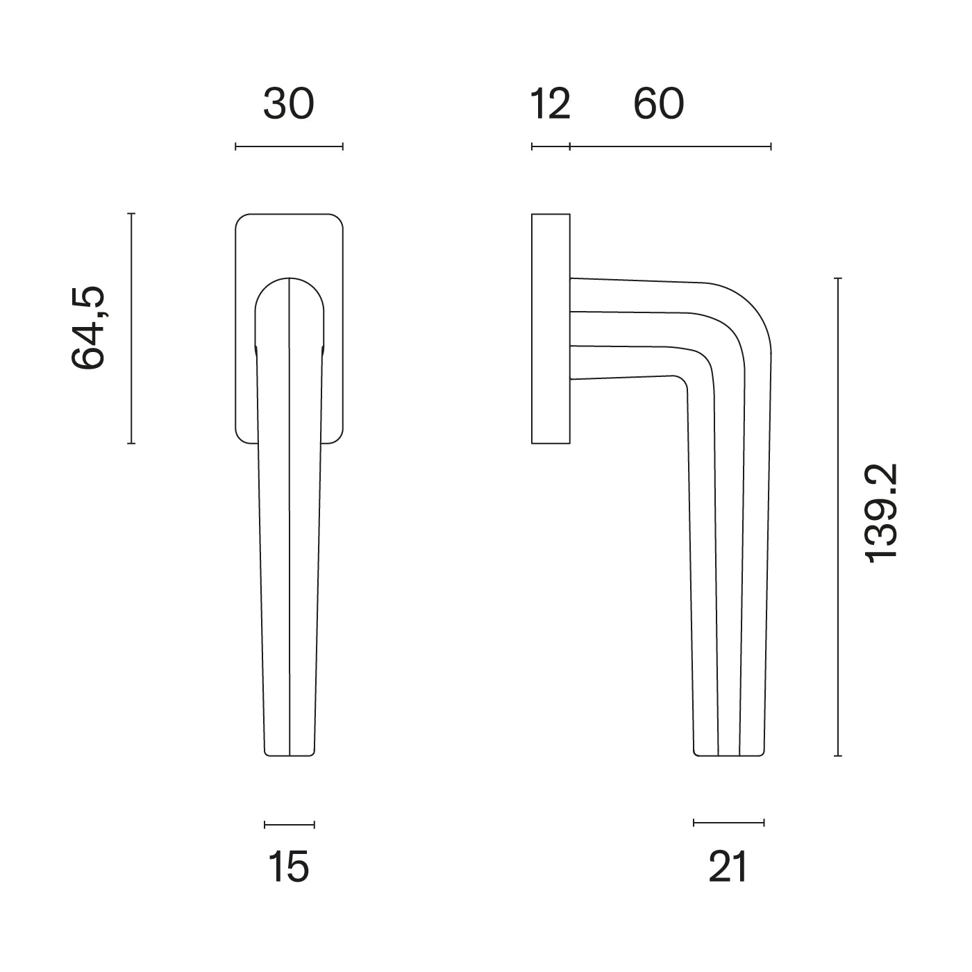 Fenstergriff FUNKIA Fenstergriffe   