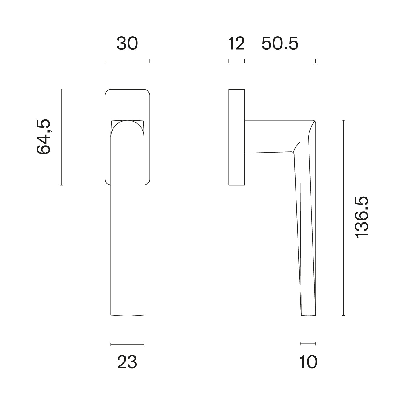 Fenstergriff ADANA